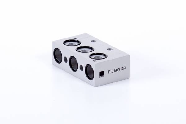 Pozitie individuala, sistem modular de placi pentru distribuitoare 5/2 si 5/3, tip R-5-503 G