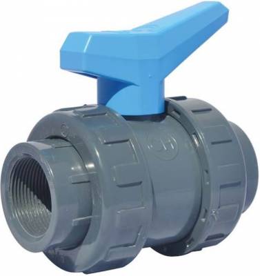 Robinet cu bila, filete interioare G 3&QUOT;, PVC-U (pentru apa), PN 10