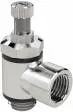 Drosel metalic bidirectional cu filet exterior / interior cilindric