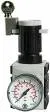 Regulator presiune cu manometru, G 1&QUOT;, 0,1 - 1 bar, 14200 l/min, seria Future