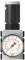 Regulator presiune cu manometru, G 1&QUOT;, 0,2 - 4 bar, 14200 l/min, seria Future