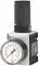 Regulator presiune de precizie cu furnizare de presiune constanta si manometru, G 1/2&QUOT;, 0,1 - 2 bar, 5200 l/min, seria Future