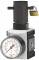 Regulator presiune de precizie cu furnizare de presiune constanta si manometru, G 1/2&QUOT;, 0,1 - 2 bar, 5200 l/min, seria Future