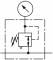 Regulator presiune de precizie cu furnizare de presiune constanta si manometru, G 1/2&QUOT;, 0,1 - 2 bar, 5200 l/min, seria Future