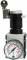 Regulator presiune de precizie cu manometru, G 3/8&QUOT;, 0,1 - 2 bar, 4500 l/min, seria Future