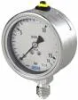 Manometru cu glicerina, complet inox, atac radial, Ø 63, 100, 160