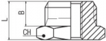 Reductie cu filet exterior G 1&QUOT; - interior G 3/4&QUOT;, PN 25, alama nichelata