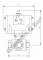 Robinet 3/2 actionat pneumatic, tip T, simpla actiune - alama