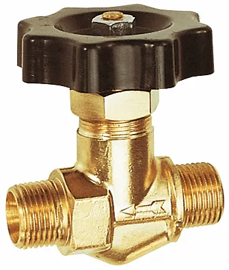 Robinet cu ac pentru reglaj fin, filete exterioare, PN 16