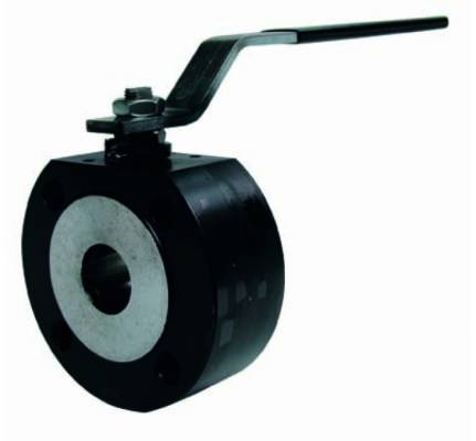 Robinet cu bila, tip wafer, orificiu complet, flanse PN 16, 4&QUOT;