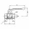 Robinet cu bila pentru conditii grele tip LKH, control manual si filete interioare G 1&QUOT;, PN 80