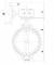 Robinet fluture tip Lug, operare cu roata, scaun EPDM, flanse PN 10/16, 2&QUOT; (DN50)