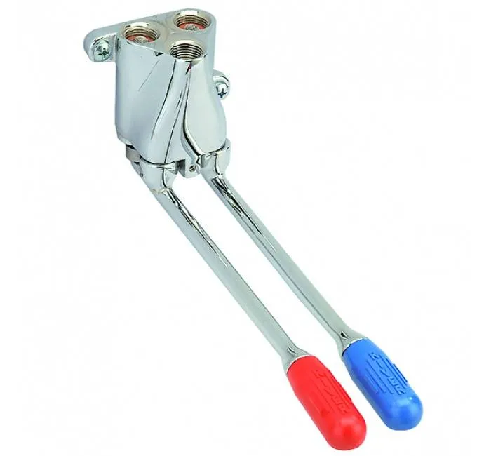 Robinet vertical cu pedala si mixare