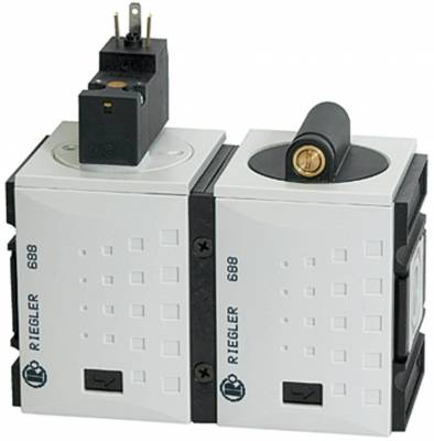 Ventil modul soft-start, bobina 24V DC, 2.5 W, intrare G 1&QUOT;, iesire G 1/2&QUOT;, seria Future