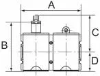 Ventil modul soft-start, bobina 24V DC, 2.5 W, intrare G 3/8&QUOT;, iesire G 1/4&QUOT;, seria Future