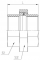 Niplu detasabil cu filet interior Rp 1 1/2&QUOT;, etansare plana, inox AISI 316