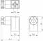 Conector forma C, 16 mm - 230V