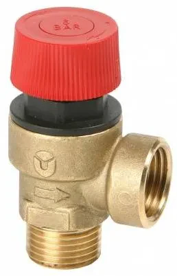 Supapa unghiulara de siguranta cu filet exterior