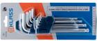 Set 9 chei imbus hexagonale lungi CR-V