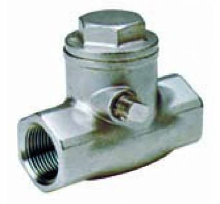 Supapa de sens oscilanta, din inox, filete NPT 1/2, PN 16