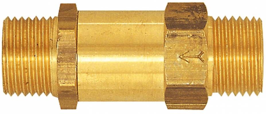 Supapa sens cu filete exterioare G 3/8&QUOT;, max. 16 bar