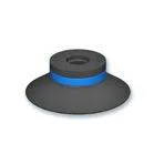 Ventuza rotunda plata 1 burduf NBR seria VPU