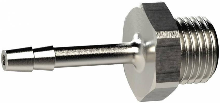 Adaptor furtun 25mm cu filet exterior G 3/4&QUOT;, alama nichelata