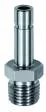 Adaptor furtun push-in cu filet conic exterior, seria Inox