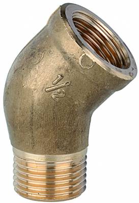 Conector 45° cu filet interior G 1/2&QUOT; - exterior G 1/2&QUOT;, alama