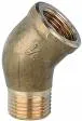 Conector 45° cu filet interior/exterior, din alama