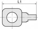 Ramificator T cu filet exterior