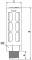 Amortizor zgomot din plastic cu element filtrant din polietilena, filet ext. G 1&QUOT;