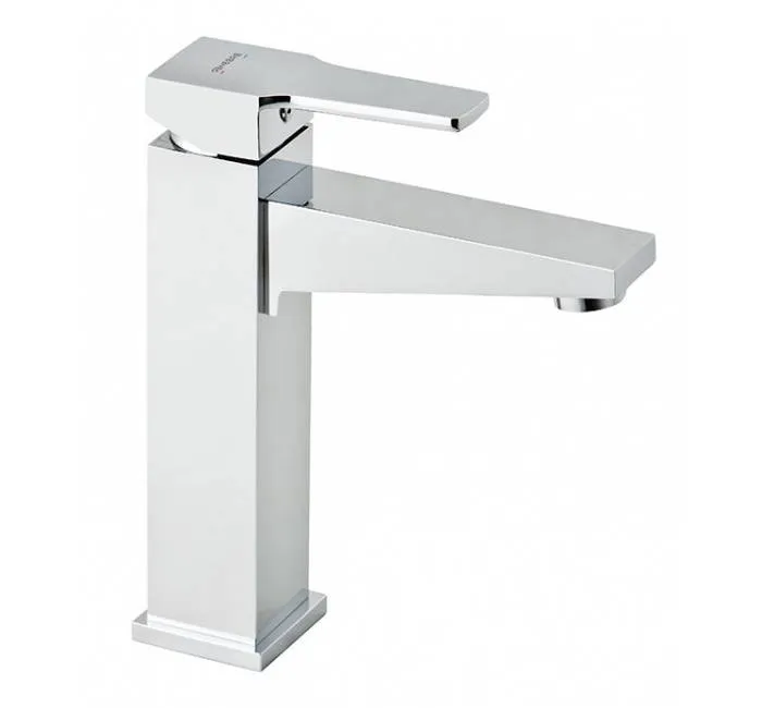 Baterie cu mixer inaltime medie pentru lavoar