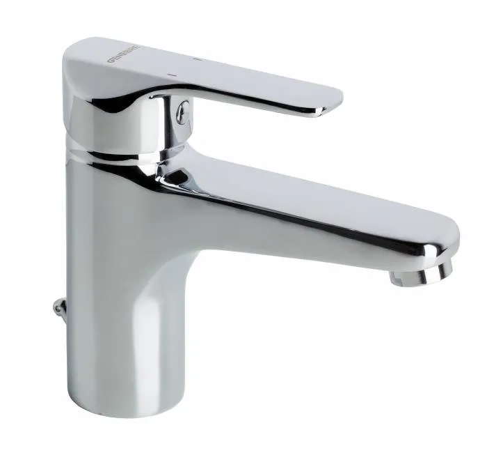 Baterie cu mixer inaltime medie pentru lavoar