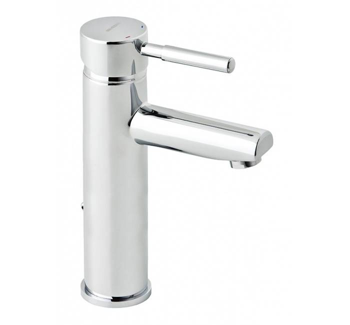 Baterie cu mixer inaltime medie pentru lavoar