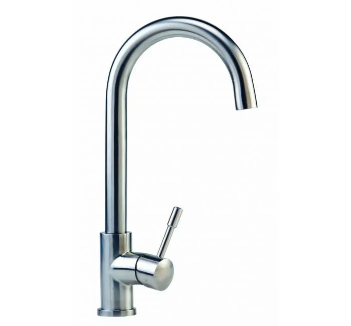 Baterie inox cu mixare si gat tip lebada