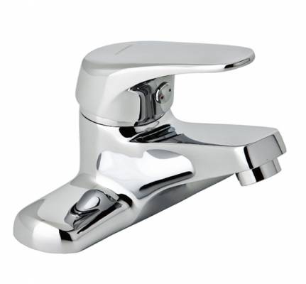 Baterie pentru lavoar cu mixer - montaj central