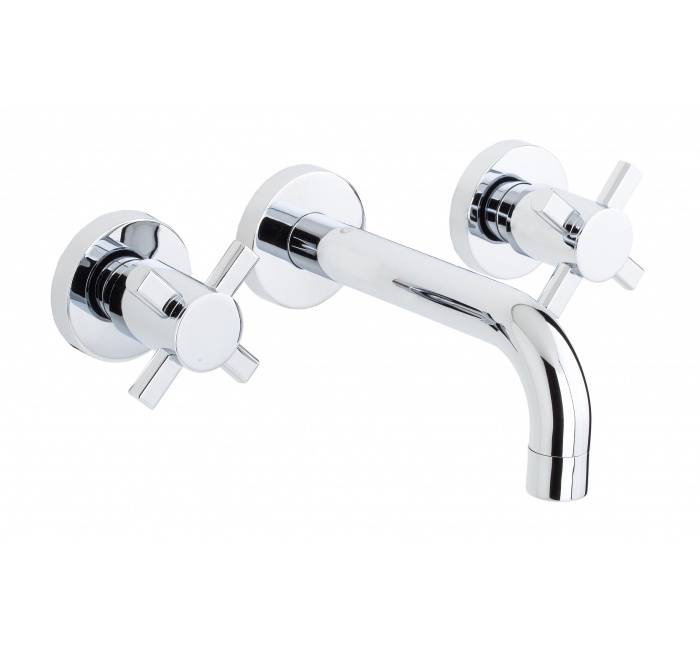 Baterie incastrata 16 cm cu mixare pentru lavoar