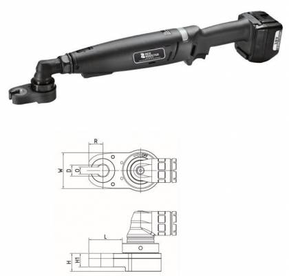 Cheie unghiulara cu cap decalat si baterie SW 14, 18V, 5-12 Nm - shut-off