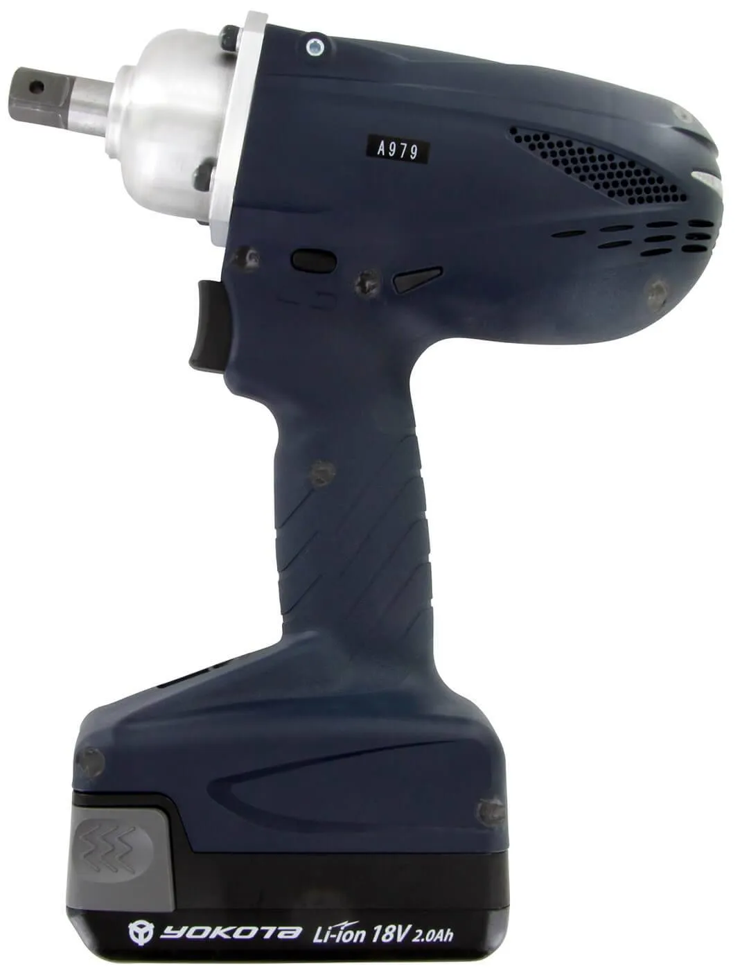 Pistol de insurubat cu impuls si baterie, patrat 1/2&QUOT;, cuplu 68-80 Nm, 1200-3000 rot/min