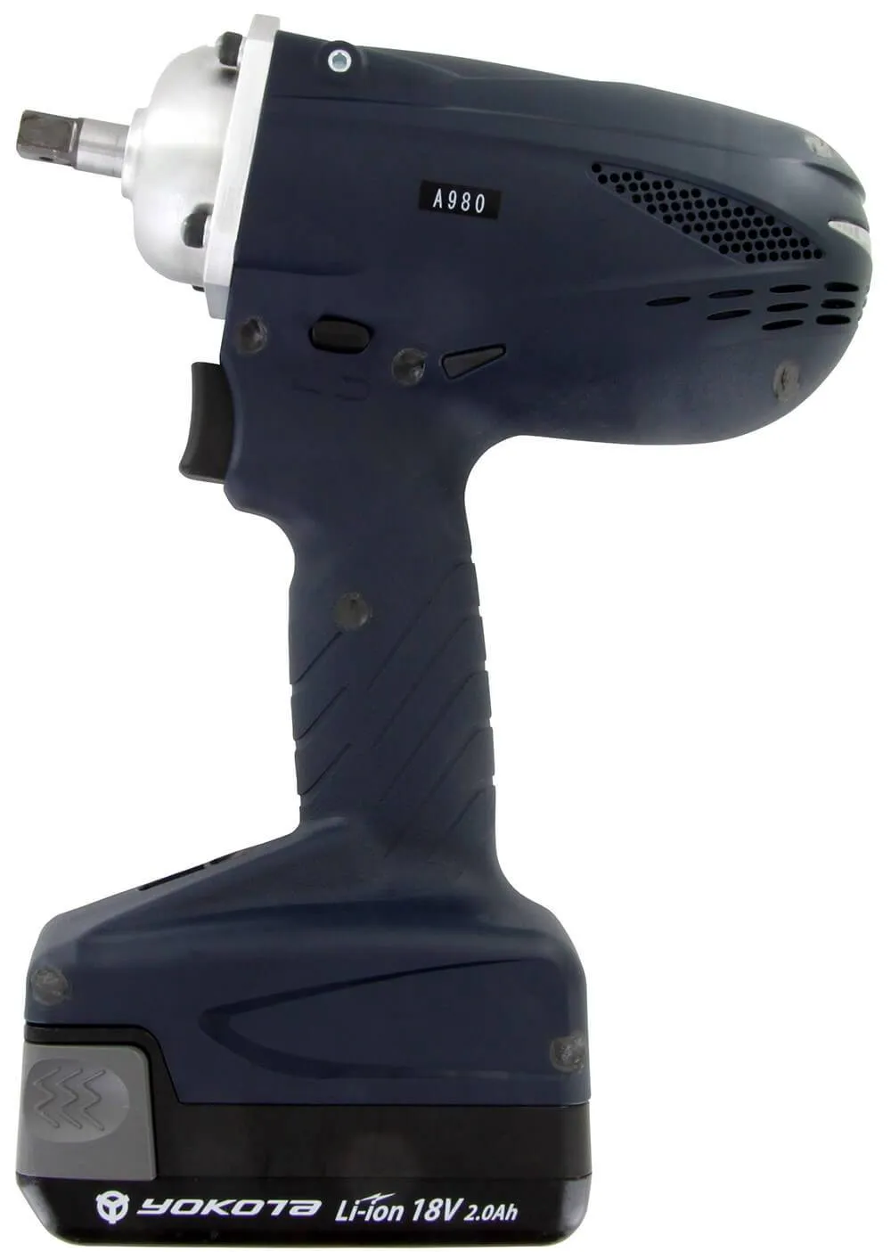 Pistol de insurubat cu impuls si baterie, patrat 3/8&QUOT;, cuplu 45-65 Nm, 1200-3000 rot/min