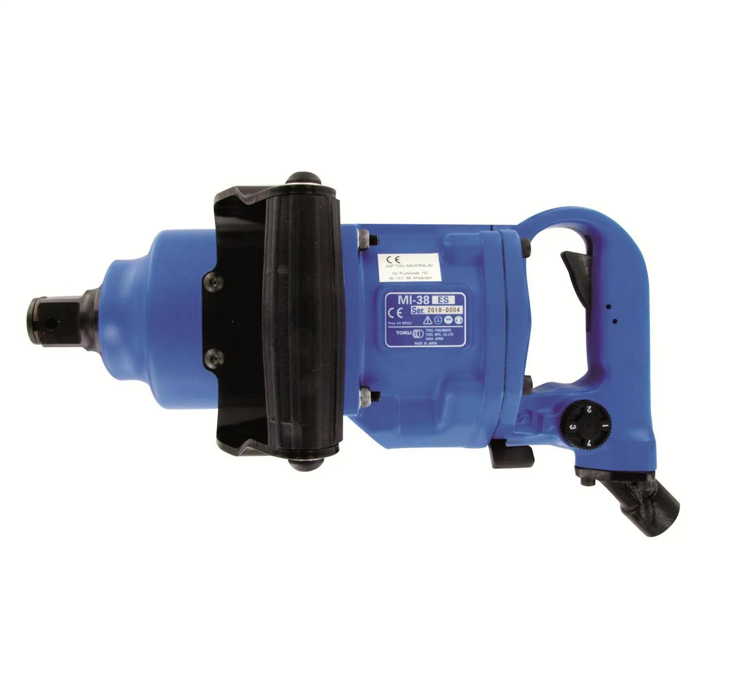 Pistol pneumatic de insurubat cu impact  1<sup>'</sup> - 1850Nm - 3700 rot/min