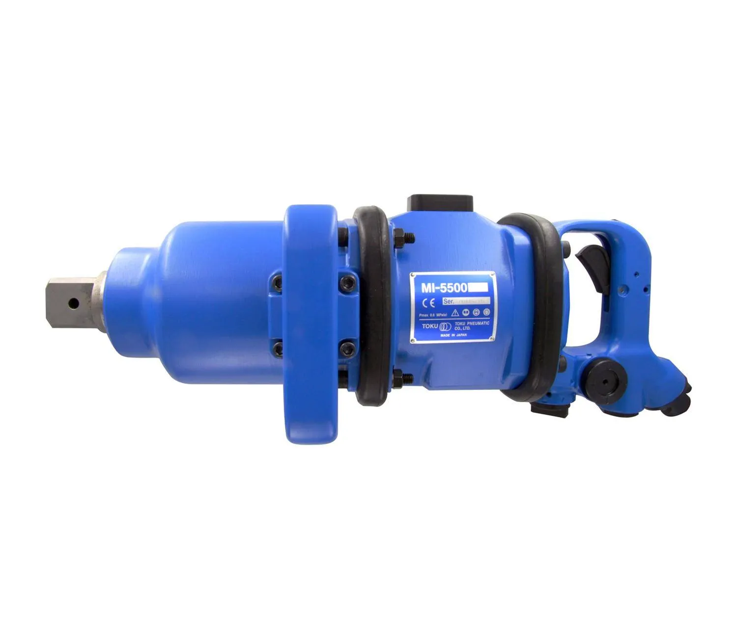 Pistol pneumatic de insurubat cu impact  1<sup>'</sup> - 5500Nm - 2800 rot/min