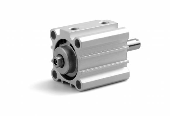 Cilindru cursa scurta dubla actiune magnetic cu tija bilaterala, Ø12 - 100