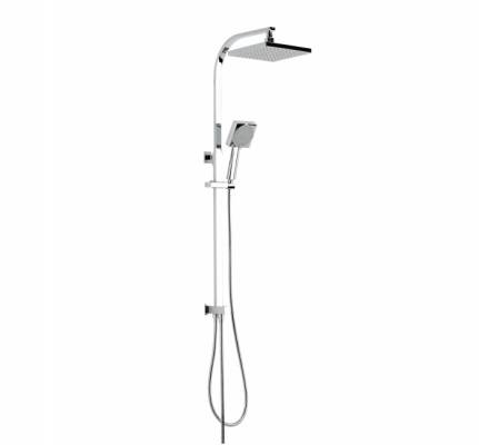 Coloana extensibila cu dus, suport si furtun flexibil