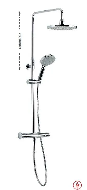 Coloana dus extensibila cu termostat si kit