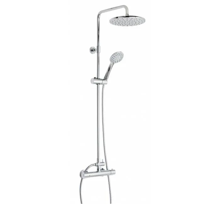 Coloana dus fix cu termostat si kit