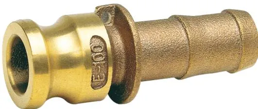 Conector KAMLOK din alama, cu conector furtun, tip E