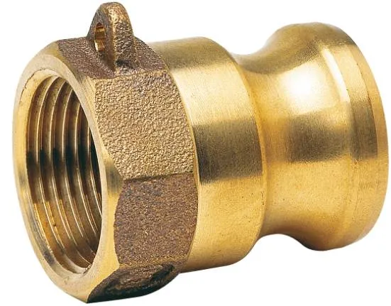 Conector KAMLOK din alama, cu filet interior, tip A