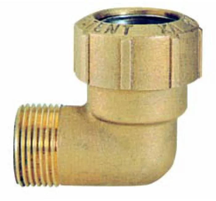 Conector L pentru teava cu filet exterior